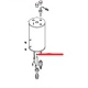 EMBOUT INOX M5X5 ORIGINE SIMONELLI