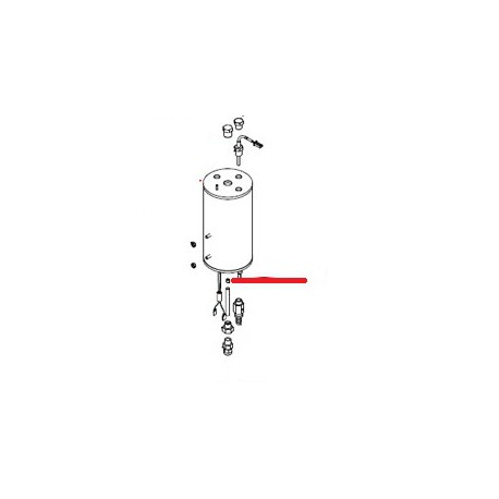 EMBOUT INOX M5X5 ORIGINE SIMONELLI - FQ6420