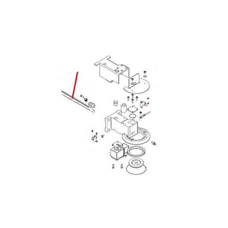 RESISTANCE DE GROUPE 300W 230V ORIGINE SIMONELLI - FQ6441