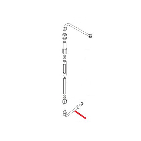 TUBE NIVEAU INFERIEUR ORIGINE SIMONELLI - FQ7550