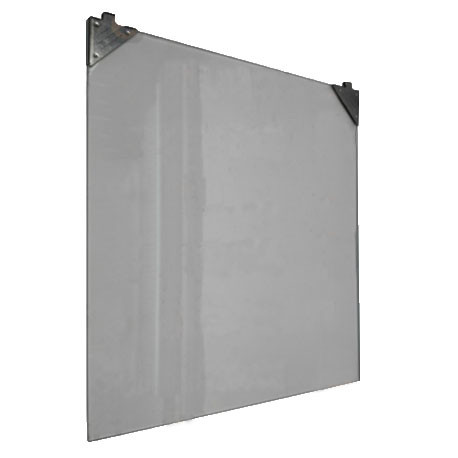 VITRE INTERIEURE DE PORTE POUR FOUR OES606 L:430MM L:382MM - rabq75