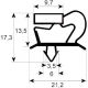 MAGNETIC SNAP-IN GASKET FOR COUNTER DRAWER 1/2 - SEQ094