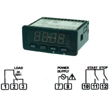 MINUTERIE EVERY CONTROL EVK701D7E REG 1-99H 59MIN - TIQ10050