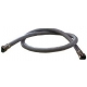 FLESSIBILE DRITTO PLASTIFIE TRASPARENTE L:1000MM