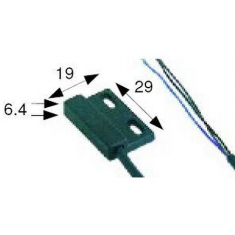 MICRO-SWITCH MAGNETIC 25A 120V FOR FRYER - TIQ8121