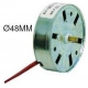MOTOR CDC 230V Ø47MM M48L WAY ROTATION LEFT 10 TEETH