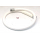 TUYAU FLEXIBLE HYTREL BLANC POUR DOUCHETTE L:950MM 