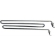 RESISTANCE DE CUVE 2500W 230V PLONGEUR 320MM ENTRAXE 62MM - TIQ0482