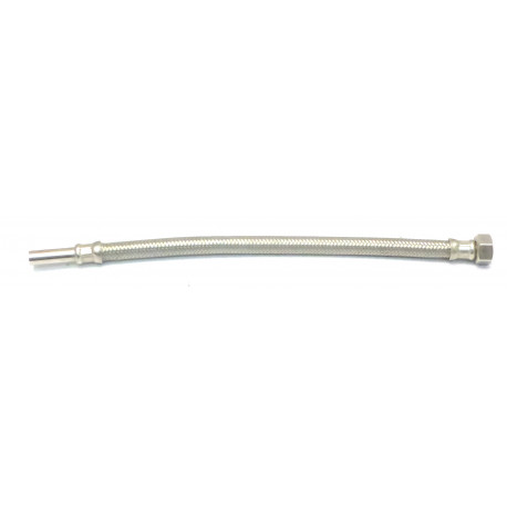 FLEXIBLE CONTERA DERECHA 0.30M INOXIDABLE 3/8F/10MM 100BAR D - TIQ3524