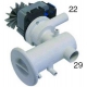 POMPE PLASET AVEC FILTRE ATA 90W 0HP 220V AC 50HZ ENTREE 30M