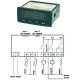 REGULADOR ELECTRONICA EVCO EV3123N7 NTC/PTC 230V 50/60HZ