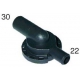 FLASQUE DE POMPE AS.30 REF.22MM - TIQ1445