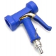 BLUE SHOCK-PROOF SPRAY NOZZLE WITH END-FITTING AND QUICK-COUPLER