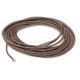 CORD 10M UNIVERSAL BRUN BRAID OF SOIE OF VERRE/SILICONE