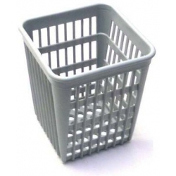 BASKET A COUVERTS PLASTIQUE 113X113 H 130MM