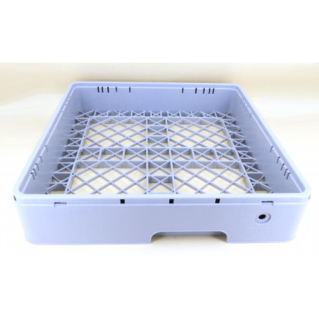 CUP/CONTAINER CRATE 500X500X100 MESH BOTTOM PROFILE - IQ473