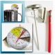 THERMOMETER FOR COFFEE/MILK/CAPPUCCINO WITH CLIP Ã45MM TMIN 50ÂøC