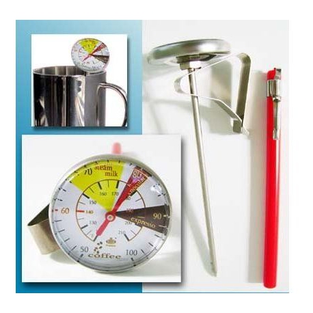 THERMOMETER KAFFEE MILCH CAPPUCCINO MIT CLIPS Ã­45MM TMINI - IQ741