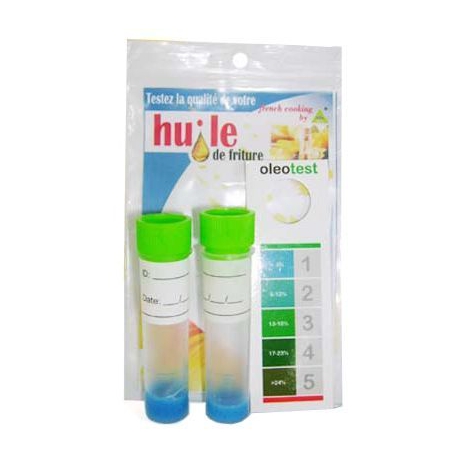 TESTER D`HUILE DE FRITURA A USAGE UNIQUE BOLSILLO - IQ948