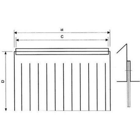 RIDEAU PROTECTION 700X420X690 - ITQ6592