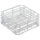 CESTINO PORTA BICCHIERI 4 FILE 350X350MM H170MM - ITQ339