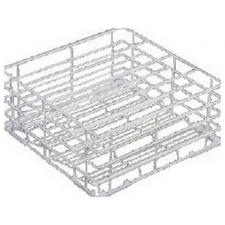 CESTINO PORTA BICCHIERI 4 FILE 350X350MM H170MM - ITQ339