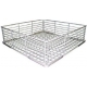 BASKET SQUARE L:370MM L:370MM H:130MM PLASTIC - ITQ331