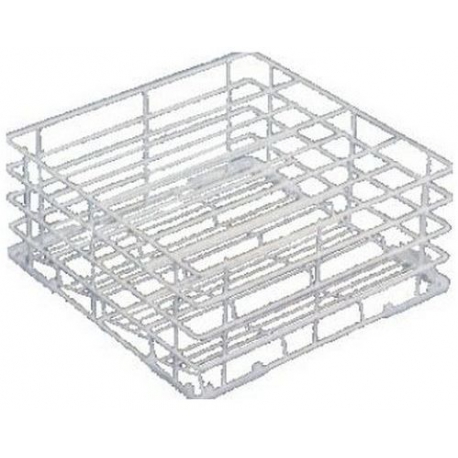 BASKET WITH GLASS L:450MM L:450MM H:170MM 5 RANGEES - ITQ454