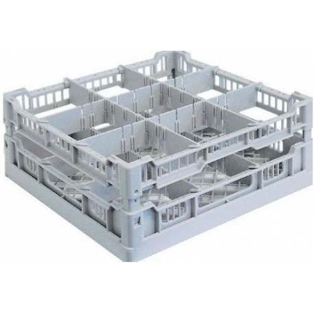 KORB 9 CASES 112X122MM L:400MM L:400MM H:220MM PLASTIC - ITQ401