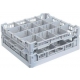 GLASS PLASTIC BASKET 16 CELL 400X400MM H200MM - ITQ404