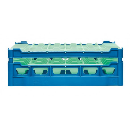 PANIER A VERRES L 500MM LAR. 500MM H 115MM 9 COMPARTIMENTS 150X150 FRIES RACK - ITQ410