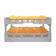 PANIER A VERRES L 500MM LAR. 500MM H 230MM 16 COMPARTIMENT 113X113 MM FRIES RACK
