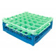 PANIER A VERRES L 500MM LAR. 500MM H 185MM 36 COMPARTIMENTS 74X74MM FRIES RACK