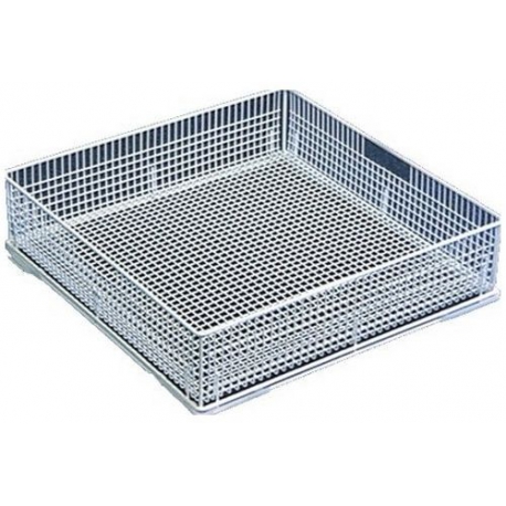 PANIER MAILLE ETROITE L:400MM L:400MM H:130MM - JQ5553