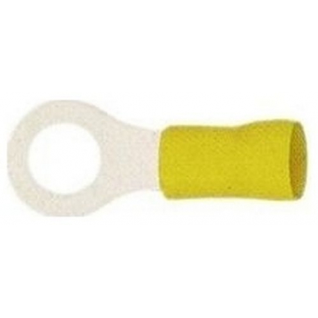 EMBOUT ISOLE PER M5 4.0-6.0MMÂ² JAUNE PAR 100P. - TIQ3292