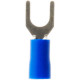 END FORK INSULAT M6 1.5-2.5MMÂ² BLUE 100P - TIQ3202