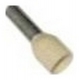 CONNECTOR ISOLATED 0.75MMý PAR 100PIECES LONG:10MM WHITE