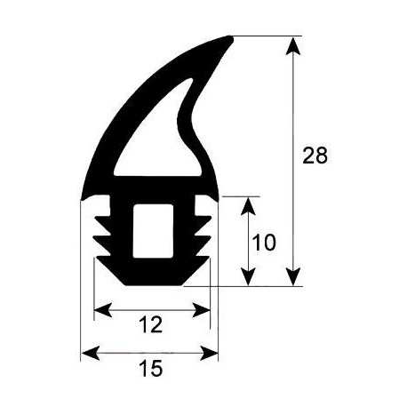 DICHTUNG VON TURE VERKAUFT AU METERS FUR BACKOFEN - TIQ726