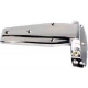 SCHARNIER FERMOD OHNE RAMP DECALAGE 27MM L:222MM VERCHROMT