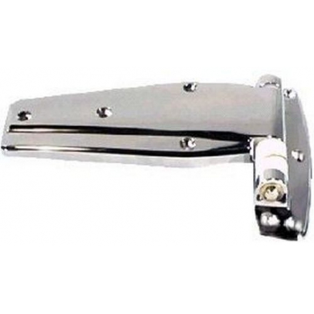 HINGE WITHOUT RAMP DECALAGE 27MM L:222MM CHROME-PLATED ORIGI - TIQ66717