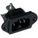 ENCHUFE APARATO CALIENTE ENCASTRAR PARA HEMBRA GVD8818 - TIQ3375