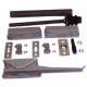 FERMETURE A CLE EMAILLEE GAUCH COMPLETE AVEC BLOC DE - TIQ62014