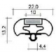 JUNTA DE FRIGO 2.5M GRIS CON BANDA GRIS MAGNETICA - TIQ63730