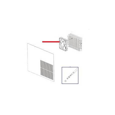 VENTILATEUR CONDENSEUR ORIGINE BARTSCHER - ONEQ10