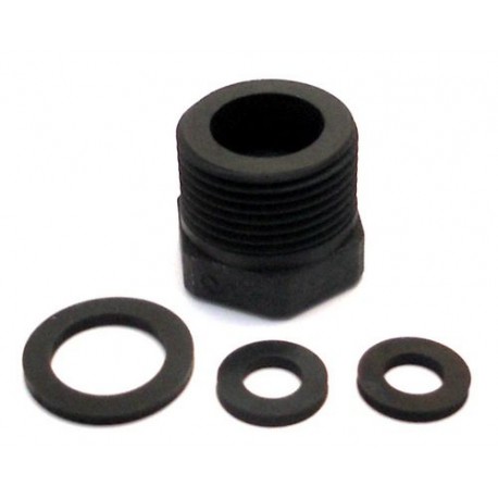 REDUCER PLASTIC + GASKETS M3/4 X F3/8 - IQ2651