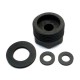PLASTIC REDUCER + GASKETS M1`` X F3/8