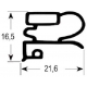 GASKET DOOR 382X586MM 1/1 ELECTROLUX ZANUSSI 84026 GENUINE