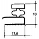 WHITE DOOR GASKET TO METER BY 2M - TIQ65258