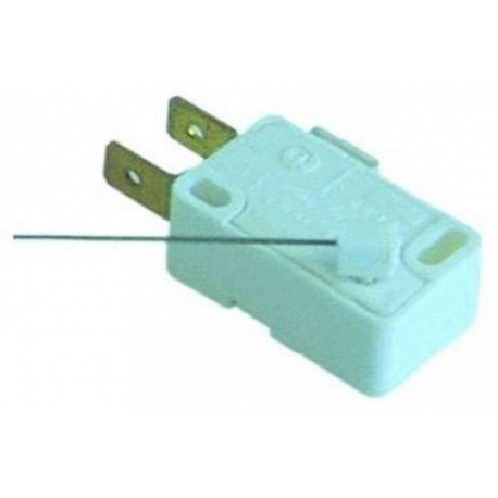 MICRORUPTEUR AVEC TIGE 250V 6A 85Â° MAX L:113MM - TIQ8000