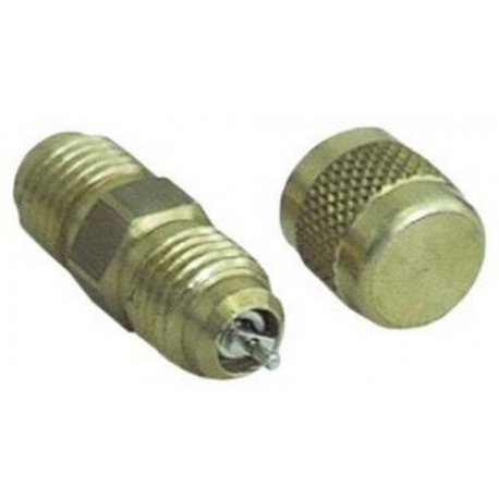 VALVULA DE SERVICIO SCHRADER 6MM DOBLE MACHO5/16-1/4 - TIQ65534